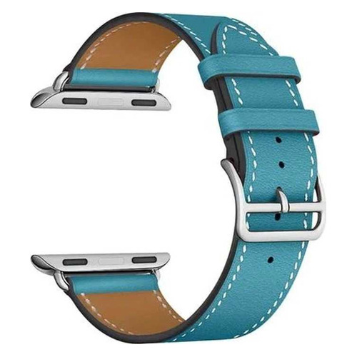 Ремешок Lyambda Mintaka для Apple Watch Series 3/4/5/6/SE, голубой [lwa-02-40-lbl]