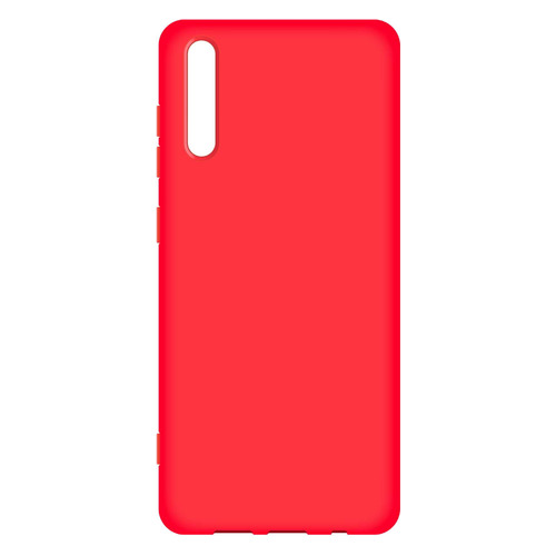 Чехол (клип-кейс) BORASCO Microfiber Case, для Honor 30i, красный [38987]