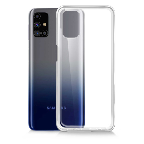 Чехол (клип-кейс) BORASCO Silicone case, для Samsung Galaxy M31s, прозрачный [39276]