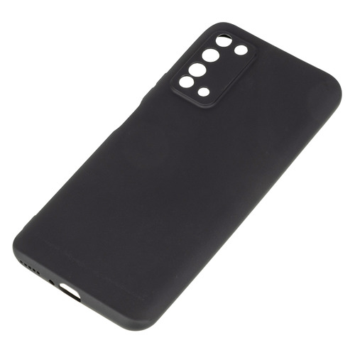 Чехол (клип-кейс) BORASCO Silicone case, для Honor X10, черный [39279]