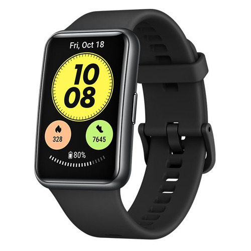 Смарт-часы Huawei Watch Fit TIA-B09, 1.64", черный / черный [55027360]