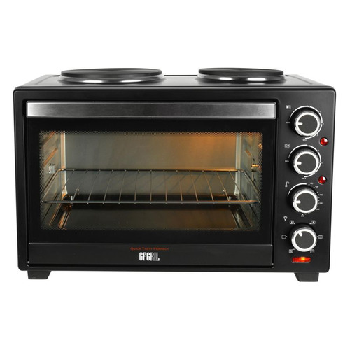 Мини-печь GFgril GFO-40 Hot Plates, черный