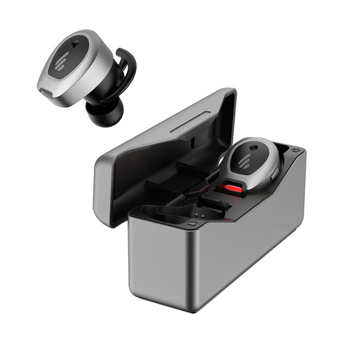 Гарнитура Edifier TWSNB, Bluetooth, вкладыши, серый/черный