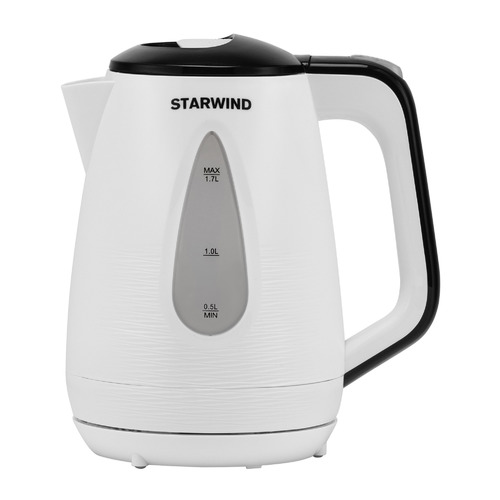 Чайник электрический StarWind SKP3213, 2200Вт, белый и черный