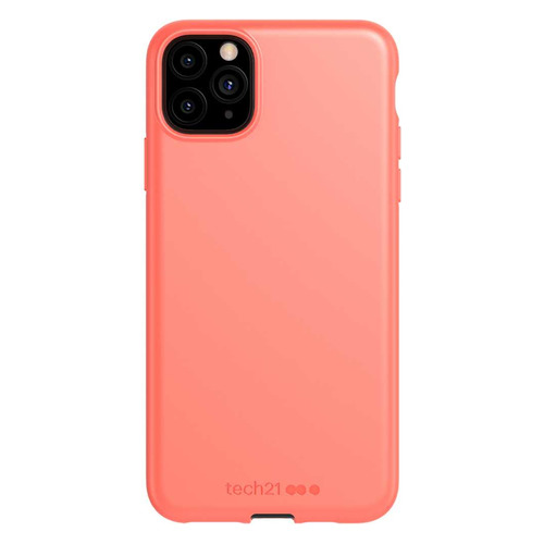 Чехол (клип-кейс) Tech21 Studio Colour, для Apple iPhone 11 Pro Max, коралловый [t21-7293]