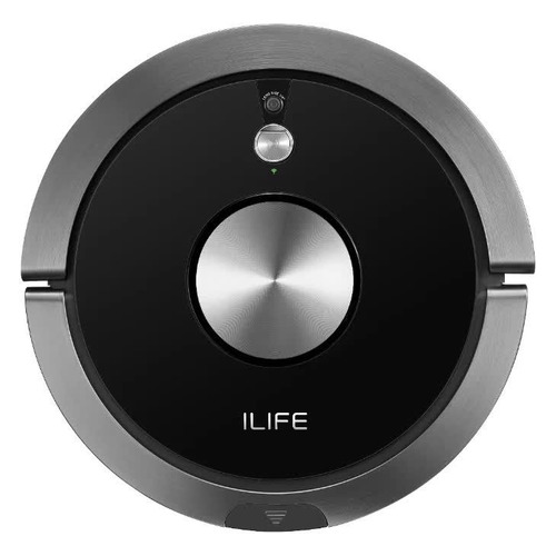 Робот-пылесос ILIFE A9S, 22Вт, серебристый/черный [1270915]