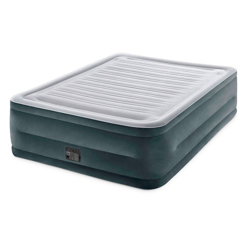 Кровать надувная INTEX Comfort-Plush, с насосом, 2030х1520 мм, высота 560мм [64418]