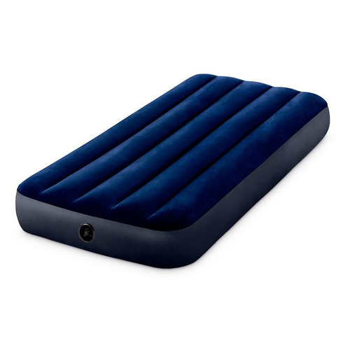 Матрас надувной INTEX Classic Downy Airbed Fiber, 1910х760 мм, высота 250мм [64756]