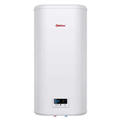 Водонагреватель Thermex Flat Plus IF 80 V (pro), накопительный, 2кВт, 80л, белый [эдэб00246]