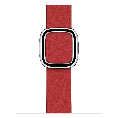 Ремешок Apple Modern Buckle для Apple Watch Series 3/4/5/6/SE/7, алый [my682zm/a]