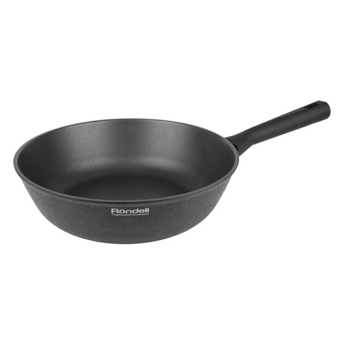 Сковорода ВОК (WOK) Rondell Casual, 28см, без крышки, черный [1142-rd-01]