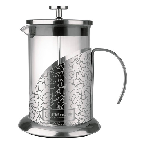 Френч-пресс Rondell Vintage, 0.6л, стальной [1325-rd-01]