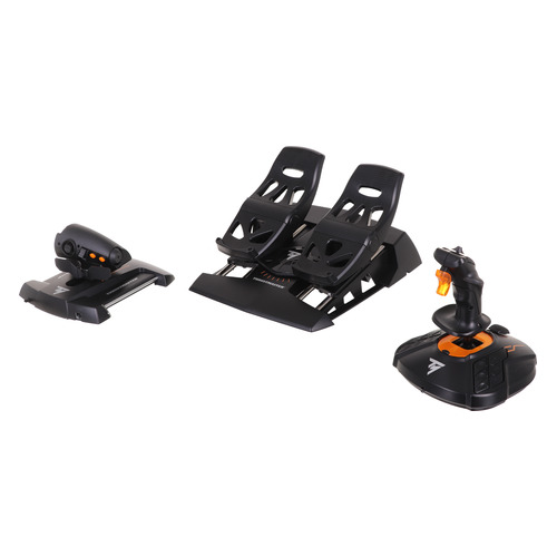 Джойстик проводной Thrustmaster T-16000M FCS Flight Pack черный [2960782]