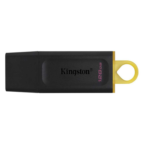 Флешка USB Kingston DataTraveler Exodia 128ГБ, USB3.1, черный и желтый [dtx/128gb]