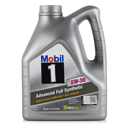 Моторное масло MOBIL 1 x1 5W-30 4л. синтетическое [154806]
