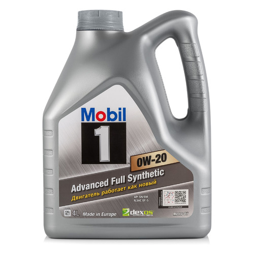 Моторное масло MOBIL 1 0W-20 4л. синтетическое [155252]
