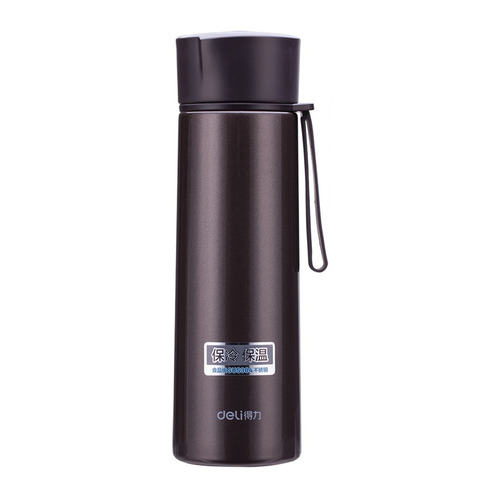 Термос Deli 6125Brown, 0.45л, коричневый
