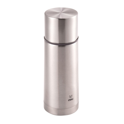 Термос Deli 17650silver, 0.350л, серебристый