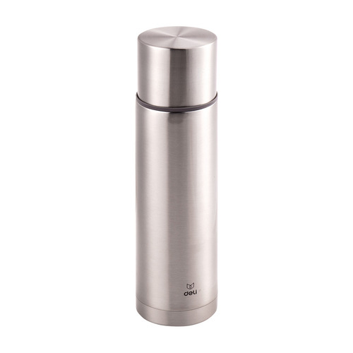 Термос Deli 17651silver, 0.5л, серебристый