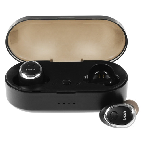 Гарнитура BBK BT04, Bluetooth, вкладыши, черный [bt04 (b)]