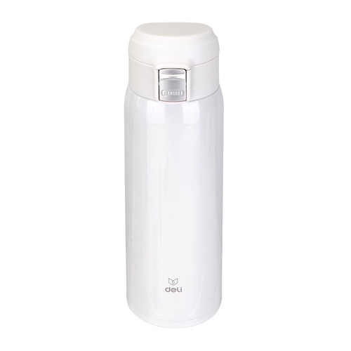 Термос Deli 17656white, 0.48л, белый