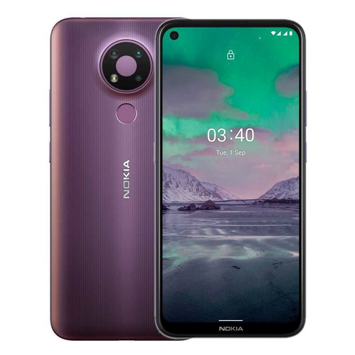 Смартфон Nokia 3.4 64Gb, пурпурный