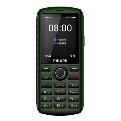 Сотовый телефон Philips Xenium E218, зеленый