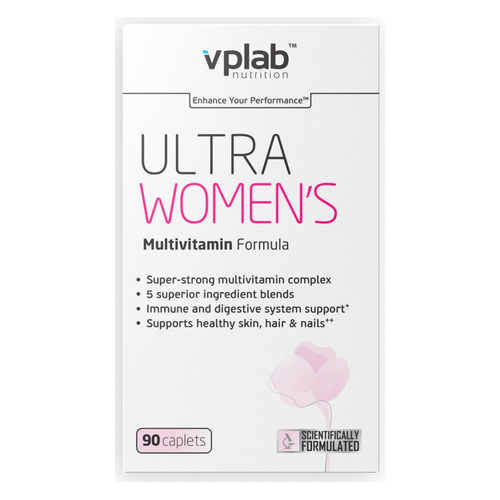 Витаминно-минеральный комплекс VPLAB Ultra Women's Multivitamin Formula, капсулы, 90шт [vpt00591-02]