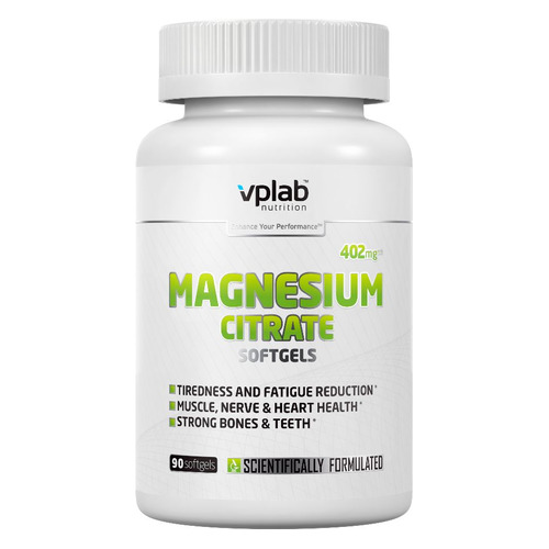 Витаминный комплекс VPLAB Magnesium Citrate, капсулы, 90шт, нейтральный [vp59587]