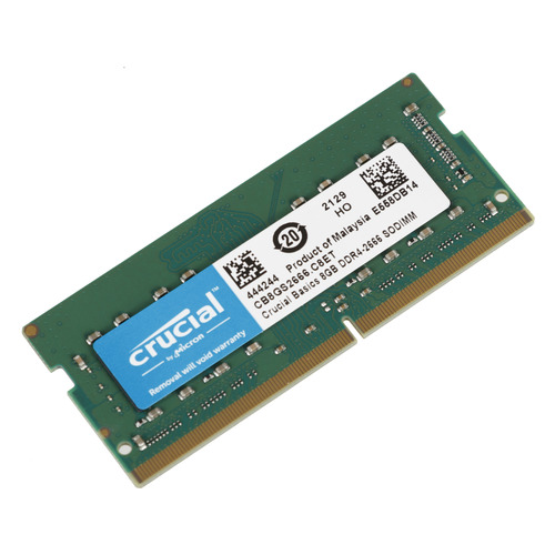 Модуль памяти Crucial Basics CB8GS2666 DDR4 - 8ГБ 2666, SO-DIMM, Ret