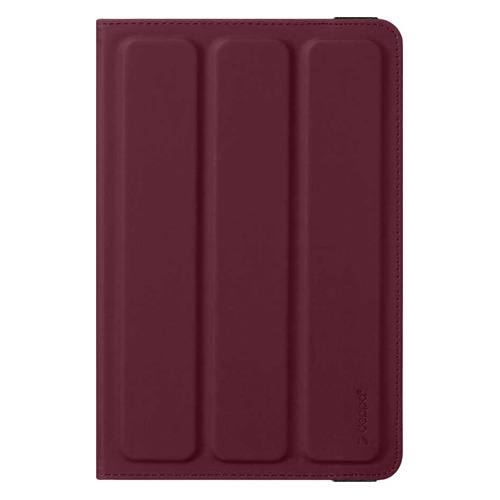 Универсальный чехол Deppa Wallet Stand, для планшетов 7-8", бордовый [84087]
