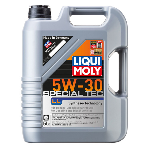 Моторное масло LIQUI MOLY Special Tec LL 5W-30 5л. синтетическое [8055]