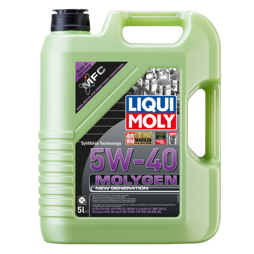 Моторное масло LIQUI MOLY Molygen New Generation 5W-40 5л. синтетическое [9055]