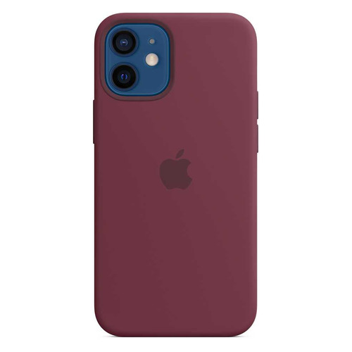 Чехол (клип-кейс) Apple Silicone Case with MagSafe, для Apple iPhone 12 mini, сливовый [mhkq3ze/a]