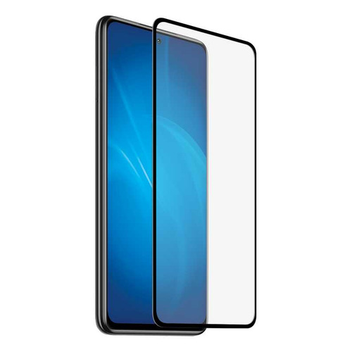 Защитное стекло для экрана DF poColor-03 для Xiaomi Poco X3/X3 Pro 1 шт, черный [df pocolor-03 (black)]