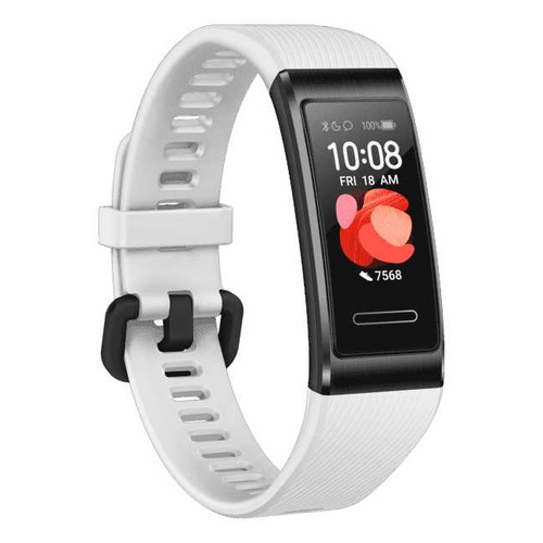 Ремешок DF hwBand-01 для Huawei Band 4 Pro, белый [df hwband-01 (white)]