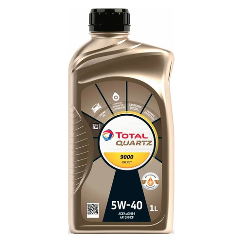 Моторное масло TOTAL Quartz 9000 Energy 5W-40 1л. синтетическое [10960301]