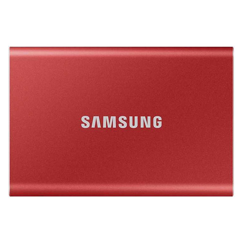 Внешний диск SSD Samsung T7 MU-PC1T0R/WW, 1ТБ, красный