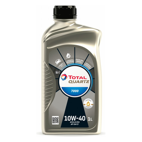 Моторное масло TOTAL Quartz 7000 10W-40 1л. полусинтетическое [11010301]