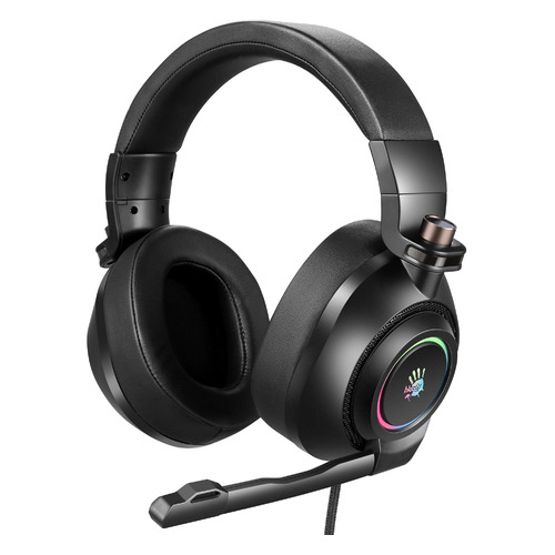 Гарнитура игровая A4TECH Bloody G580, для компьютера, мониторные, черный [g580 usb /black]