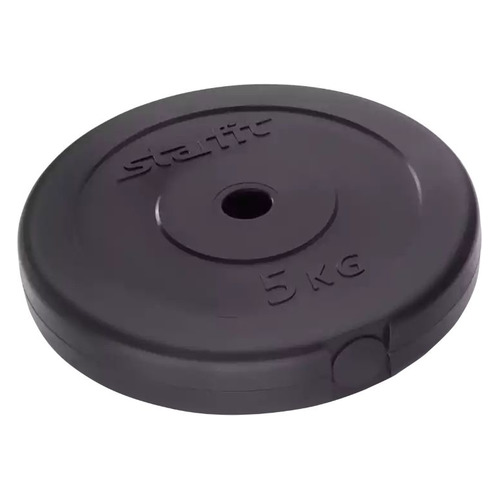 Диск Starfit BB-203 для гантели пласт. 5кг черный (УТ-00007180)