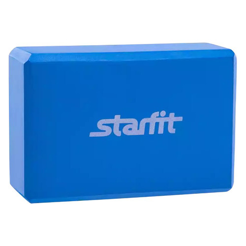 Блок для йоги Starfit FA-101 ш.:150мм в.:78мм т.:22.5мм синий (УТ-00007216)
