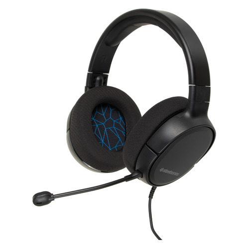 Гарнитура игровая SteelSeries Arctis 1P, для ПК и игровых консолей, мониторные, черный [61425]