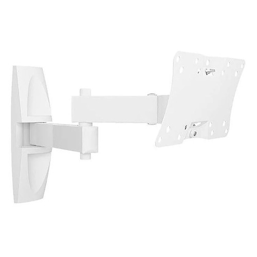Кронштейн для телевизора Holder LCDS-5064, 10-32", настенный, поворотно-выдвижной и наклонный, белый