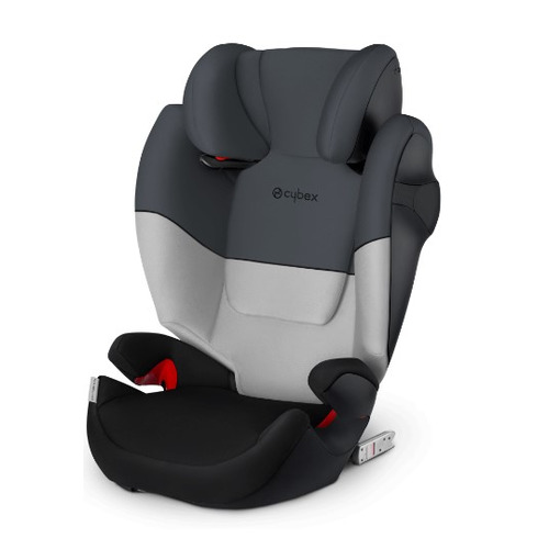 Автокресло детское CYBEX Solution M-Fix SL Grey Rabbit, 2/3, серый/черный [517001371]