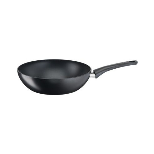 Сковорода ВОК (WOK) Tefal Ultimate ON G26019AZ, 28см, без крышки, черный [2100116323]