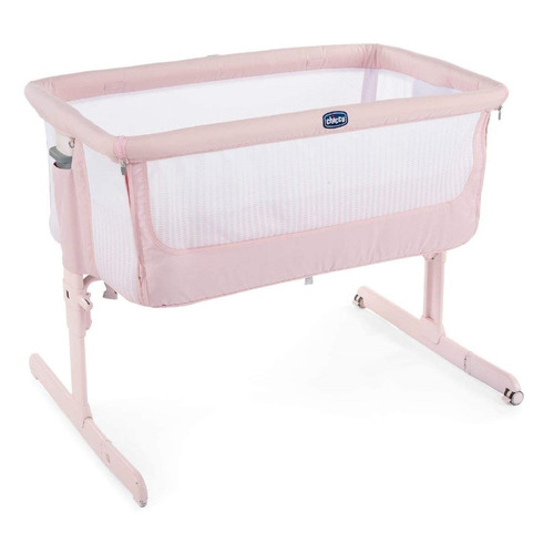 Манеж-кровать Chicco Next2Me Air, до 9кг, от 0 мес до 6 мес, розовый [00079620650000]