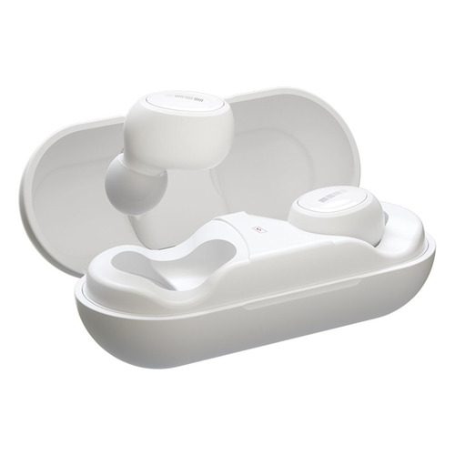 Гарнитура Interstep SBH-640, Bluetooth, вкладыши, белый [65908]