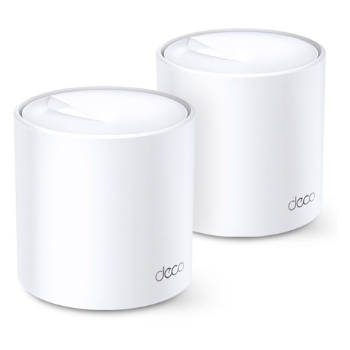 Бесшовный Mesh роутер TP-LINK Deco X60(2-Pack), AX3000, белый