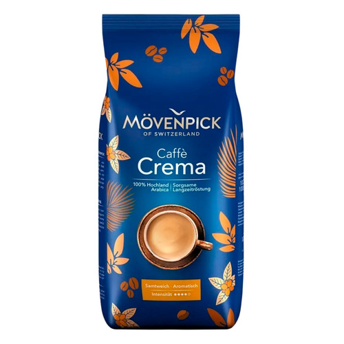 Кофе зерновой MOVENPICK Caffe Crema, средняя обжарка, 1000 гр [17808]